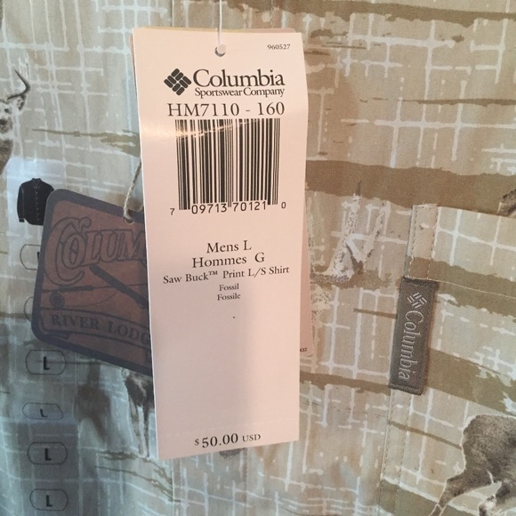 Columbia Men’s Shirt NWT - Picture 3 of 3